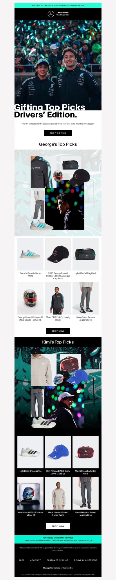 The Drivers Top Picks this Christmas