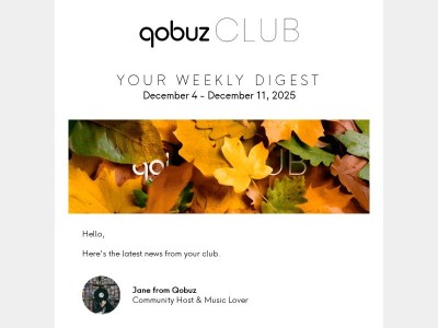 This week on Qobuz Club