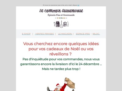 Dernière ligne droite pour vos cadeaux de Noël !