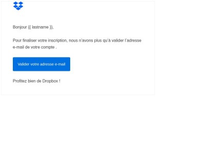 Bonjour {{ lastname }}, veuillez valider votre adresse e-mail