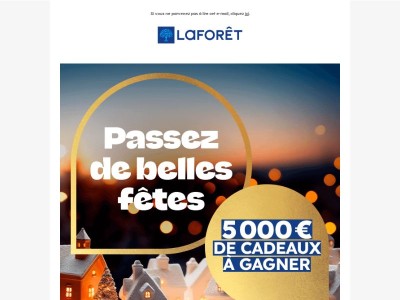 Votre surprise de fin d'année chez Laforêt
