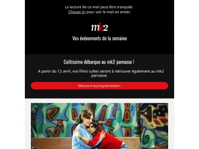 Vos évènements de la semaine 