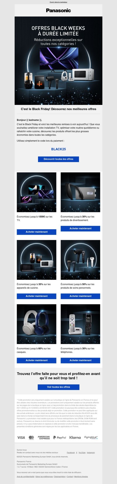 🔥🛒C'est le Black Friday !