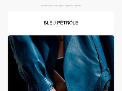 BLEU PÉTROLE