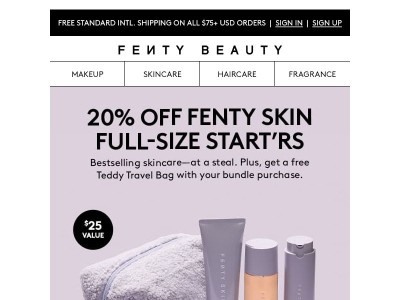 💦20%💦 off bestselling skincare bundles