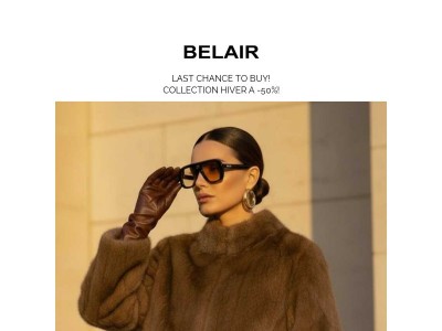 LAST CHANCE TO BUY! HIVER A -50%!