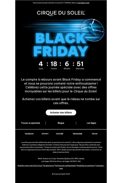 La meilleure offre Black Friday dans votre boîte mail