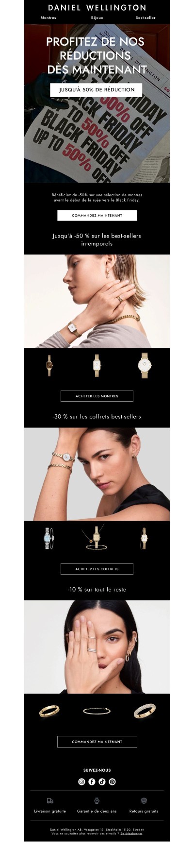 Nos offres Black Friday sont déjà en ligne