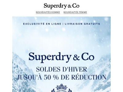 Jusqu'à -50 % : Offre exclusive en ligne