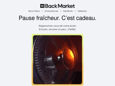  La Vente Flash qui rafraîchit l'ambiance