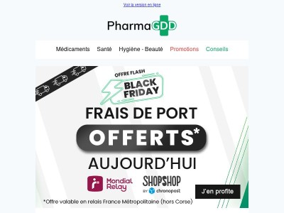 ⚡ Frais de ports offerts aujourd'hui⚡