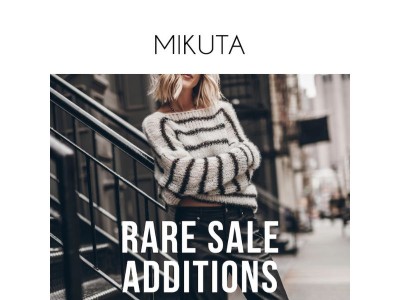 RARE SALE ADDITIONS