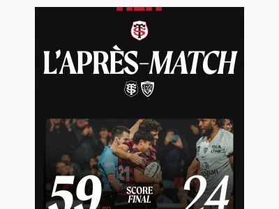 L'Après-Match : Retour gagnant au Stadium !