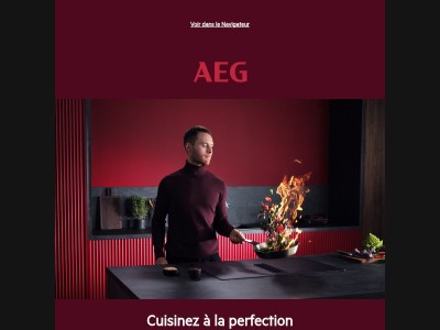 La nouvelle gamme AEG