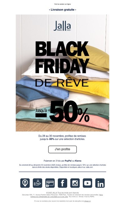 Black Friday de Rêve​