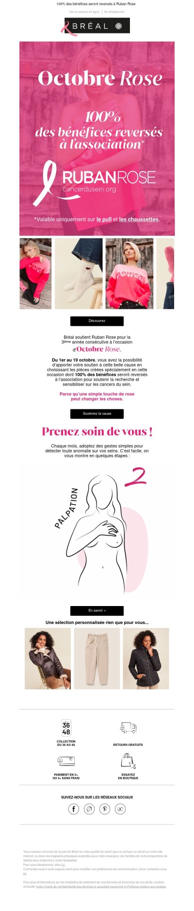 Engagez-vous avec nous pour Octobre Rose 🎀