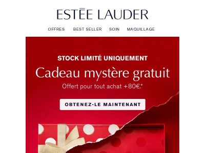Un cadeau mystère vous attend à l’intérieur 🎁