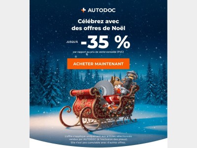  Les offres d'avant Noël sont là ! 🎄  