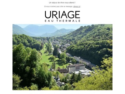 Une nuit pour deux au Grand Hôtel & Spa Uriage : tentez votre chance ! ✨