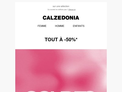 SOLDES : TOUT À -50% 🔥