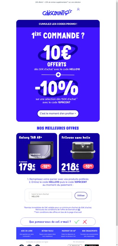 Offres spéciales pour VOUS  💝