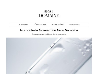 Formulés pour l'excellence, ancrés dans la nature