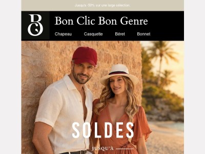 ☀️ Casquettes & chapeaux en soldes !! 