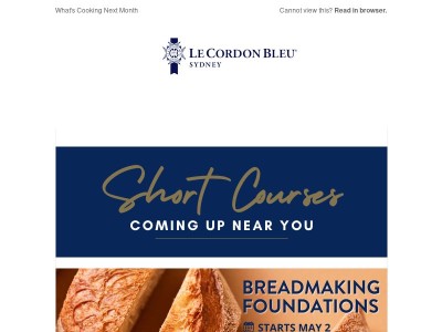 Short courses coming up in Sydney