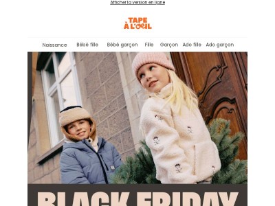 Black Friday, c'est parti !