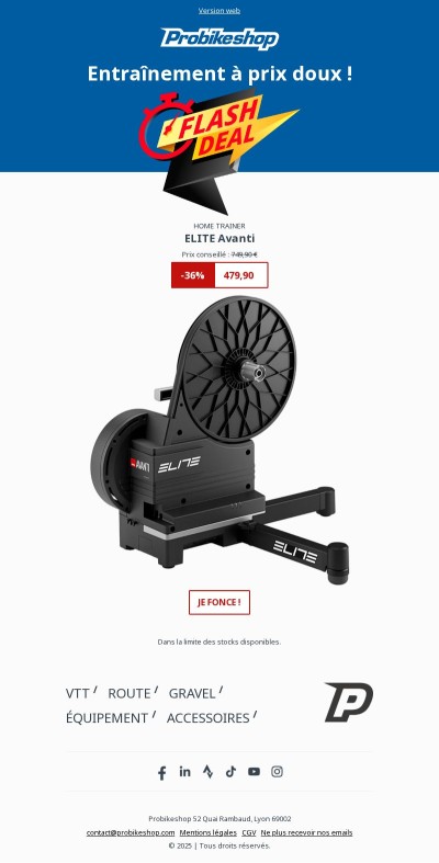 Flash Deal : Elite Avanti on fire 🔥