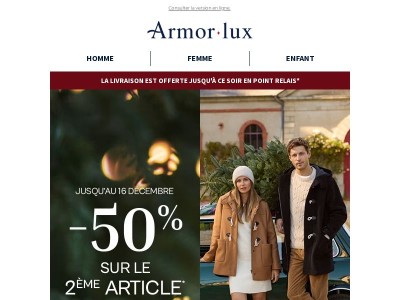 Dernier jour pour notre offre de Noël