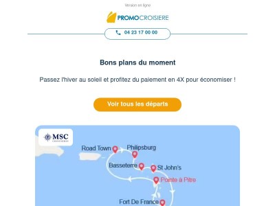 💥 Bons plans : hiver au soleil