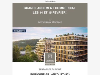 À Boulogne-Billancourt, découvrez une résidence d’exception face à la Seine