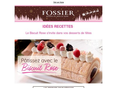 👨‍🍳 5 idées recettes de Noël avec le Biscuit Rose !