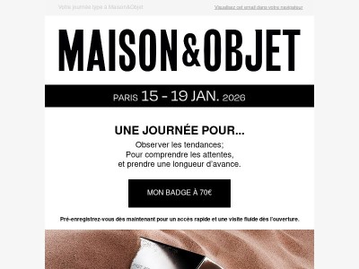 Il est temps de vous organiser...