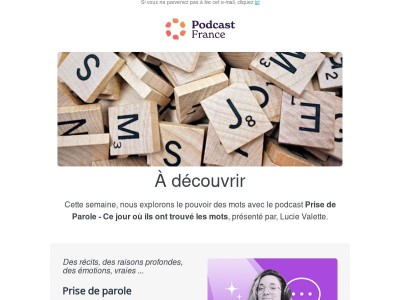 Des voix courageuses, des récits inspirants.