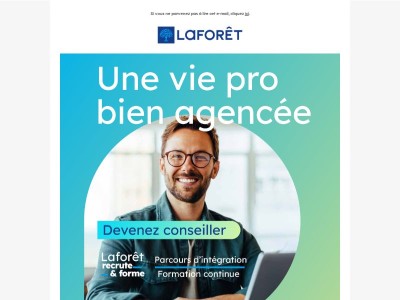 Et si vous deveniez conseiller Laforêt ?