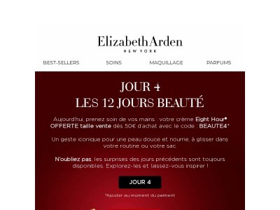 JOUR 4 : Un cadeau pour vos mains !