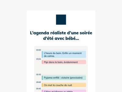 On a tout prévu… ou presque
