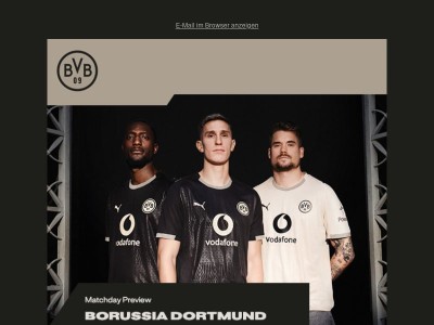 ⬛️ 🟨 Home game – in a special jersey against Hamburg ⬛️ 🟨