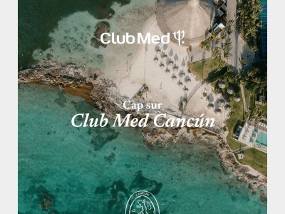 🌴 La destination du mois : cap sur Cancún ☀️