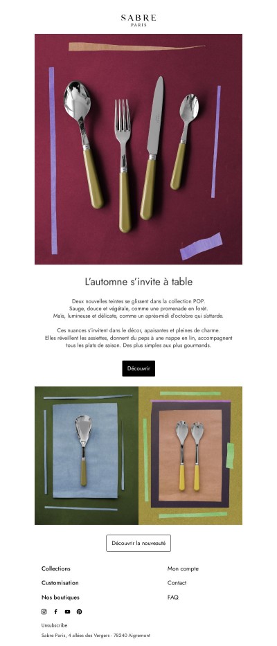 L'automne s'invite à table