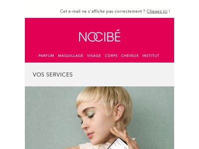 Toute l'actualité Nocibé dans votre poche !