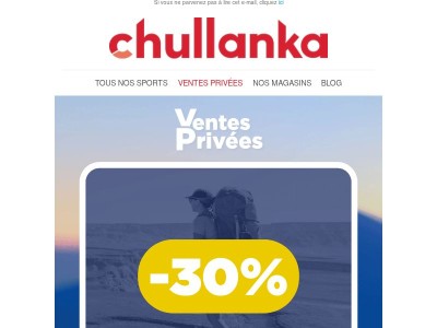 Trouvez l’aventure en Ventes Privées 🧭