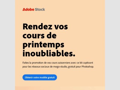 Voici votre modèle gratuit pour Adobe Photoshop