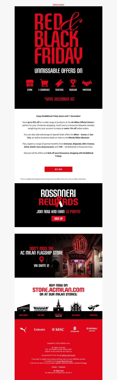 Red&Black Friday has arrived