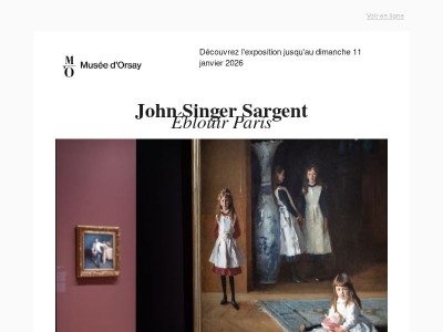 John Singer Sargent : les années parisiennes