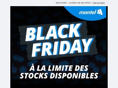 Offres en quantités limitées : de nouvelles promotions chaque jour ! ⚡