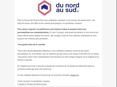 Vos préférences email évoluent 📢