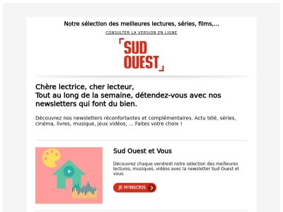 🧘‍♀️ Détendez-vous avec nos newsletters qui font du bien